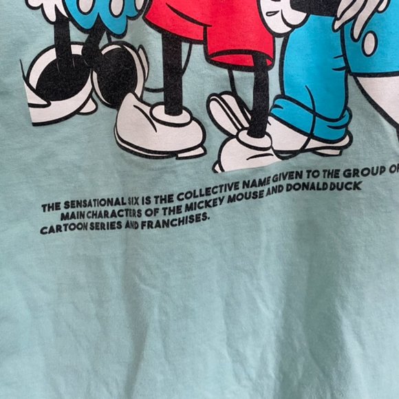 Disney The Sensational Six Mickey & Friends T Shirt Adult Size XXL - Picture 7 of 8
